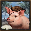 Epic achievement icon for Piggie Pirate